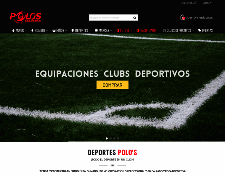 Deportespolos.com thumbnail