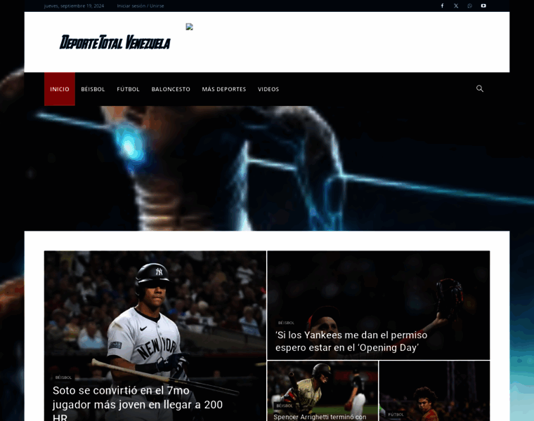 Deportetotalvenezuela.com thumbnail