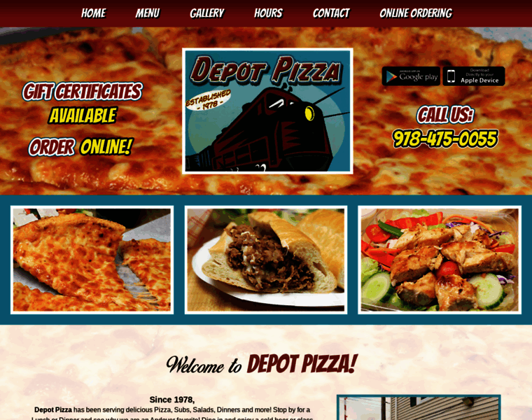 Depothouseofpizza.com thumbnail