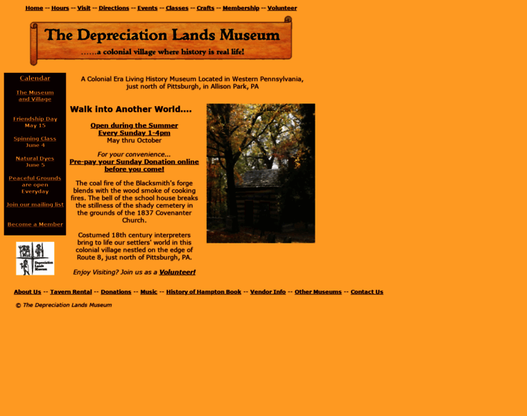 Depreciationlandsmuseum.org thumbnail