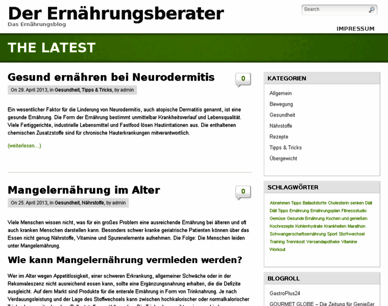 Der-ernaehrungsberater.net thumbnail Der-ernaehrungsberater.net thumbnail