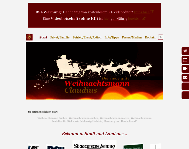 Der-liebe-gute-weihnachtsmann.de thumbnail