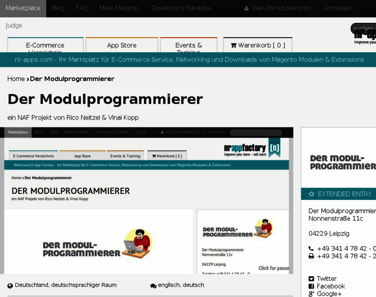 Der-modulprogrammierer.de thumbnail