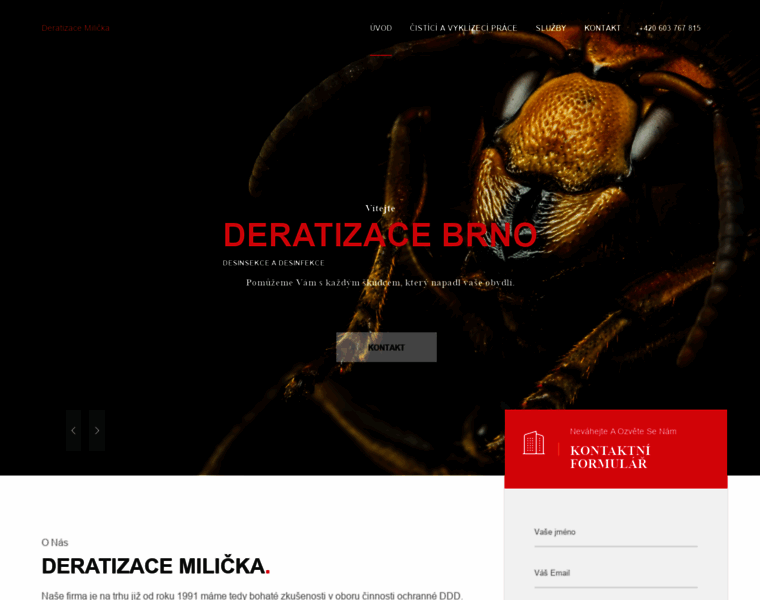 Deratizace-milicka.cz thumbnail