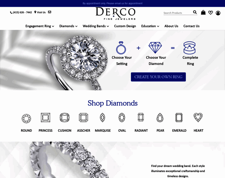 Dercodiamonds.com thumbnail