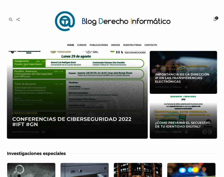 Derecho-informatico.org thumbnail