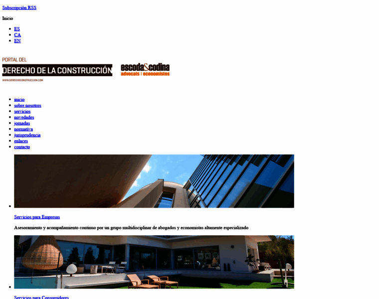 Derechoconstruccion.com thumbnail