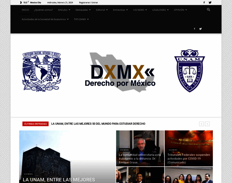 Derechopormexico.com thumbnail