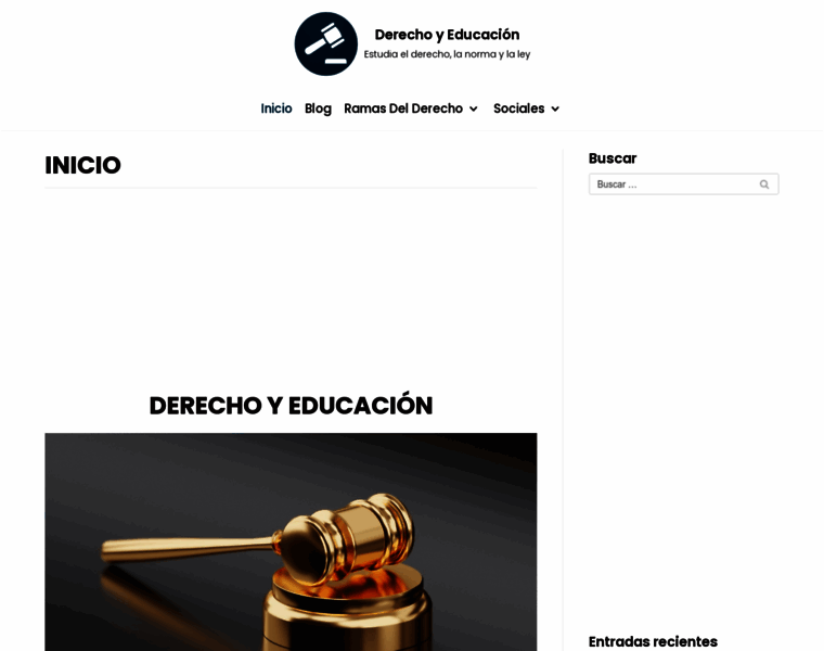 Derechoyeducacion.com thumbnail