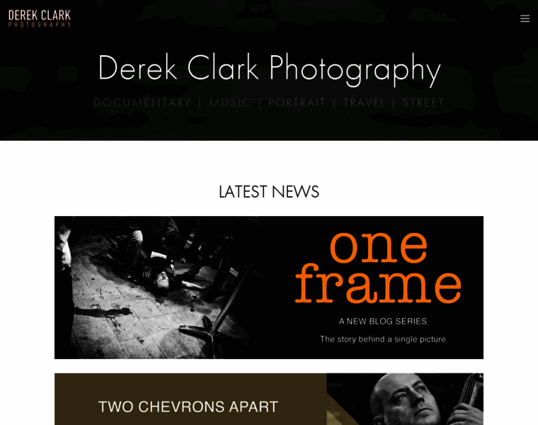 Derekclarkphotography.com thumbnail