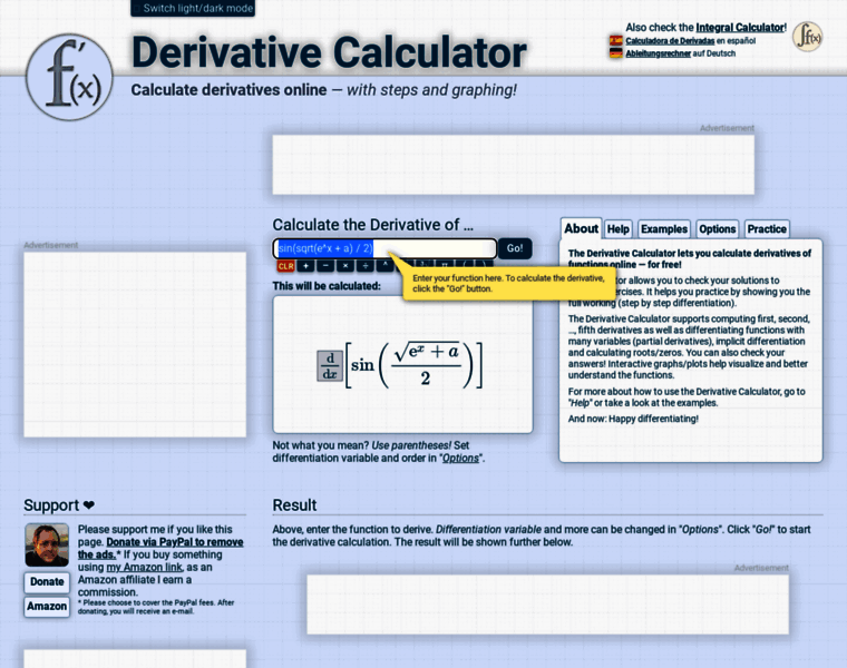 Derivative-calculator.net thumbnail