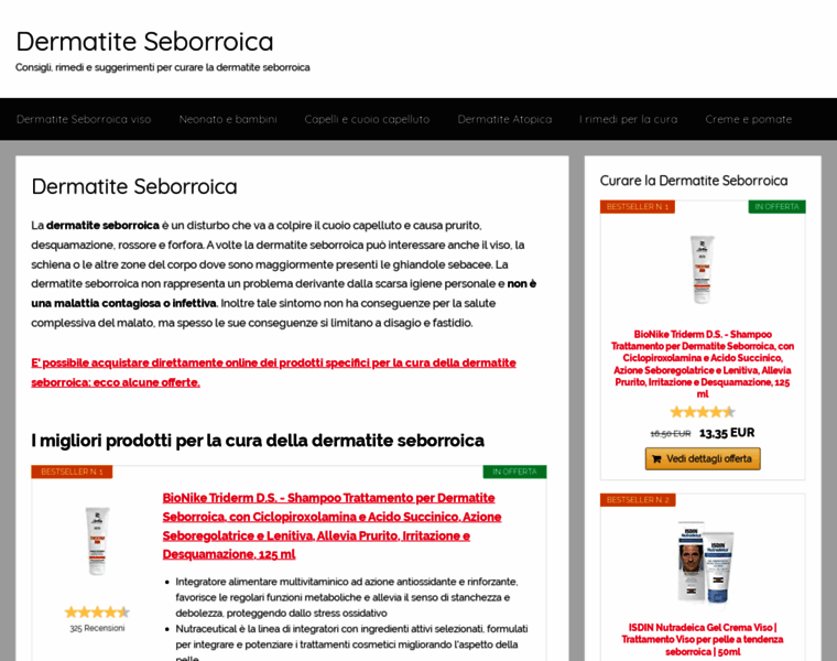 Dermatite-seborroica.it thumbnail
