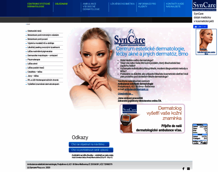 Dermatologie-syncare.cz thumbnail
