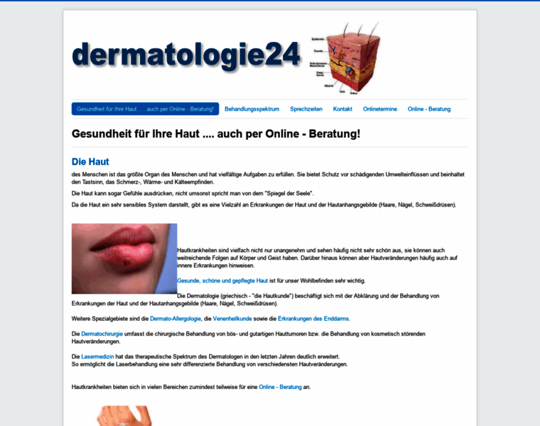 Dermatologie24.de thumbnail