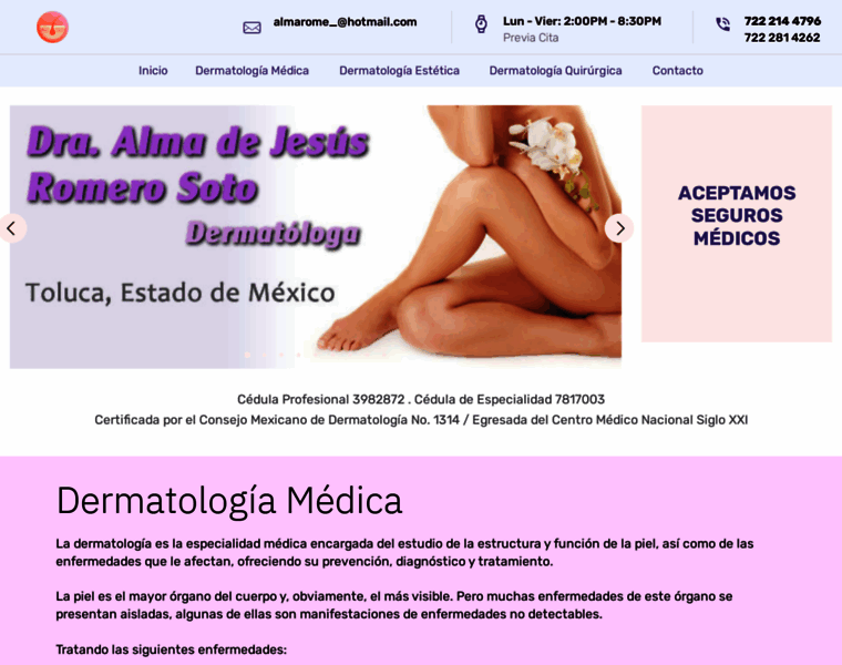 Dermatologostolucametepec.com.mx thumbnail