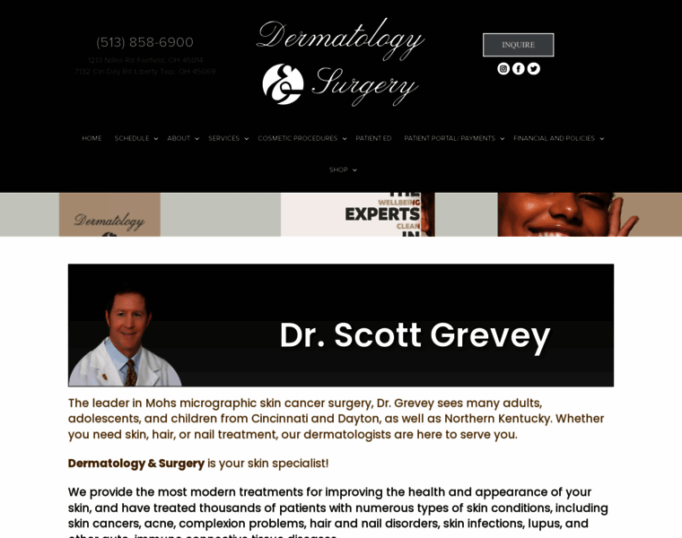 Dermatologyandsurgery.com thumbnail