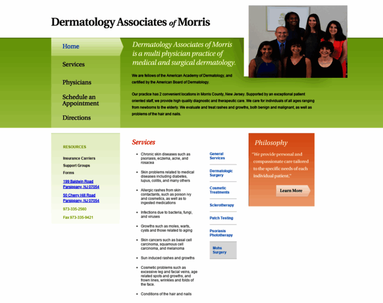 Dermatologyassociatesofmorris.com thumbnail