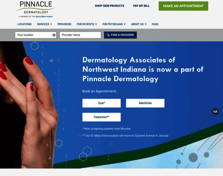 Dermatologyindiana.com thumbnail