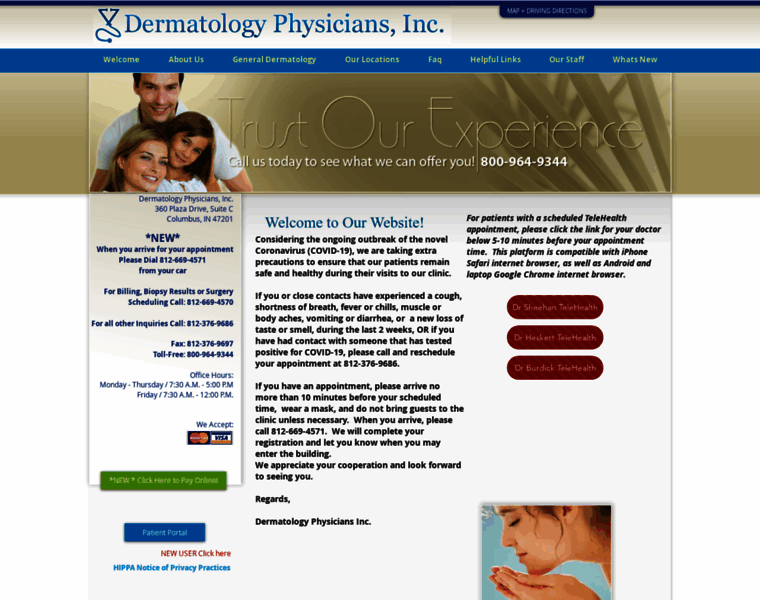 Dermatologyphysiciansinc.com thumbnail