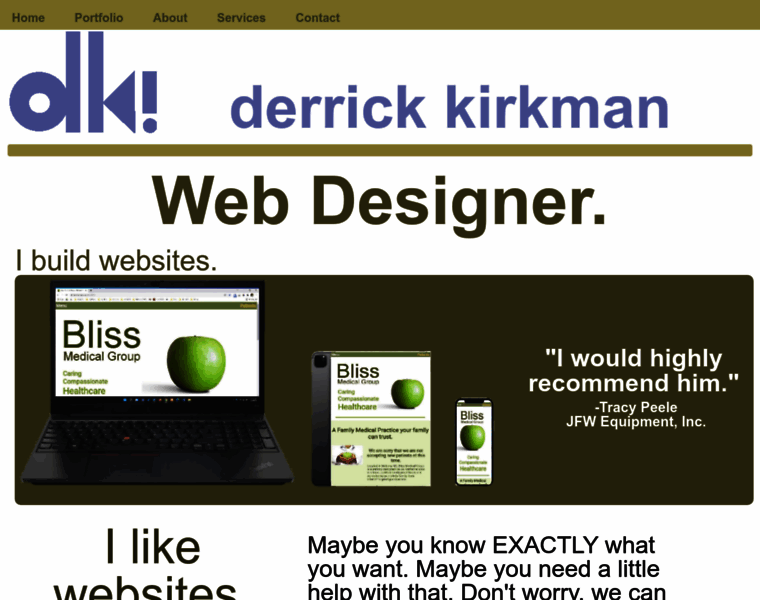Derrickkirkman.com thumbnail