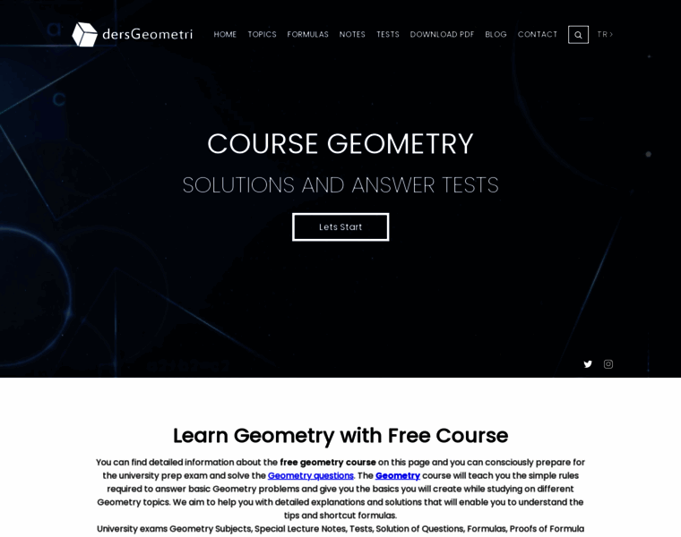 Dersimizgeometri.com thumbnail