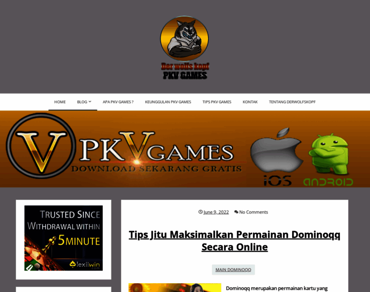 Derwolfskopf.com thumbnail
