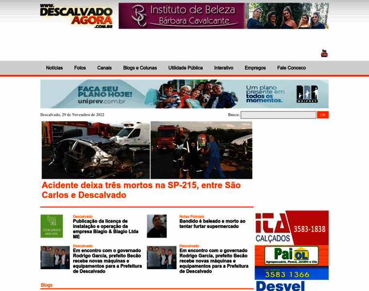 Descalvadoagora.com.br thumbnail
