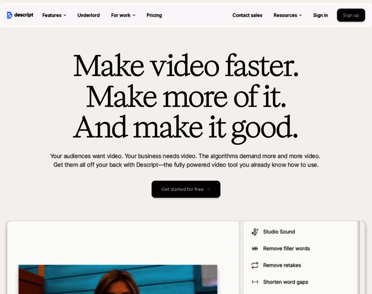 Descript.com thumbnail