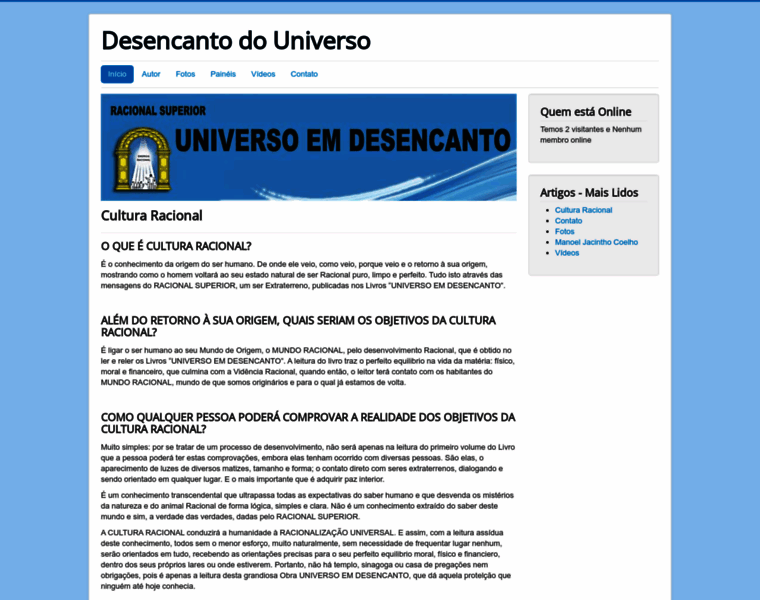 Desencantodouniverso.com.br thumbnail