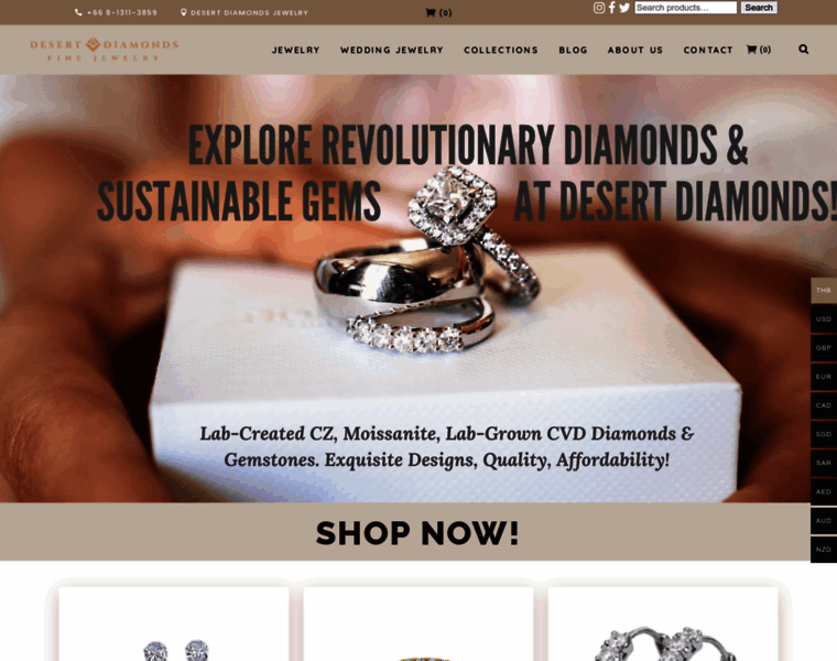 Desertdiamondsjewelry.com thumbnail