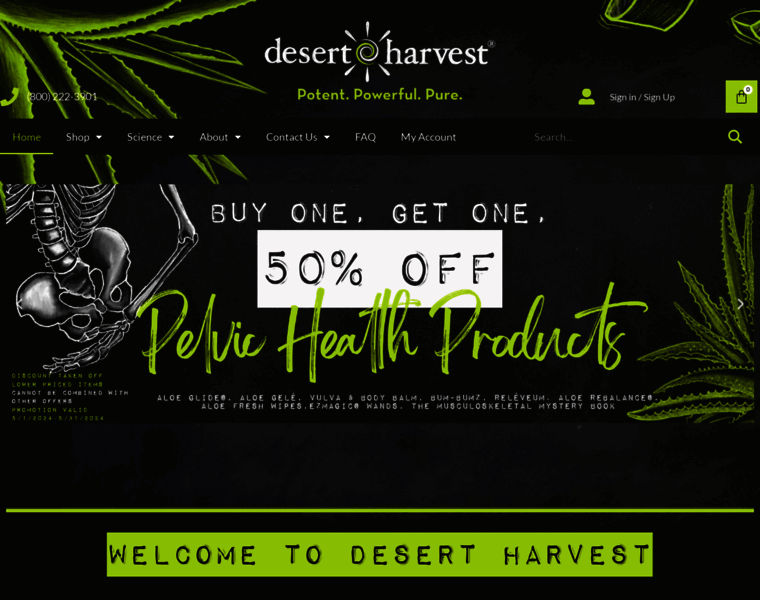 Desertharvest.com thumbnail