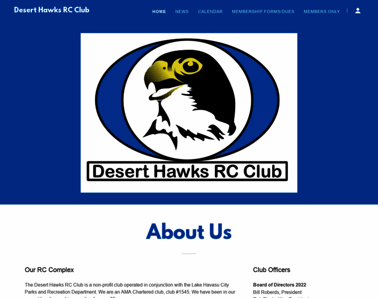 Deserthawksrc.org thumbnail