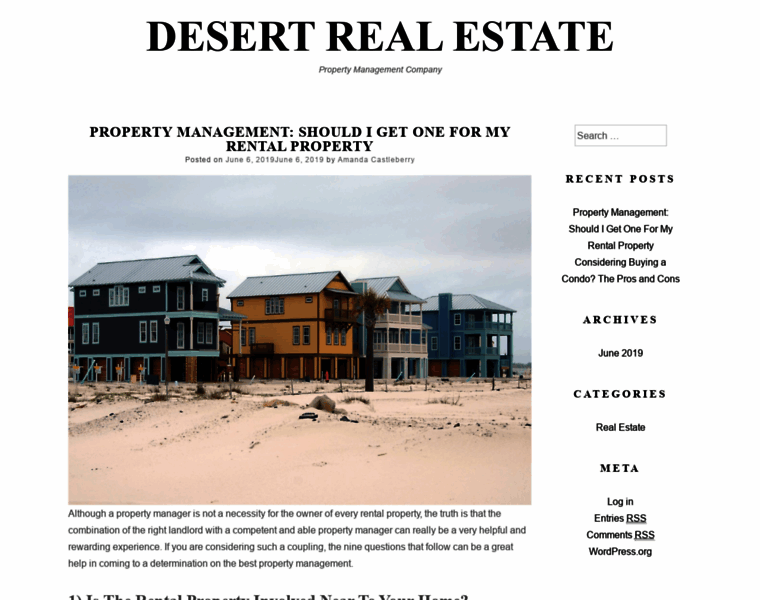 Desertrealestateprices.com thumbnail
