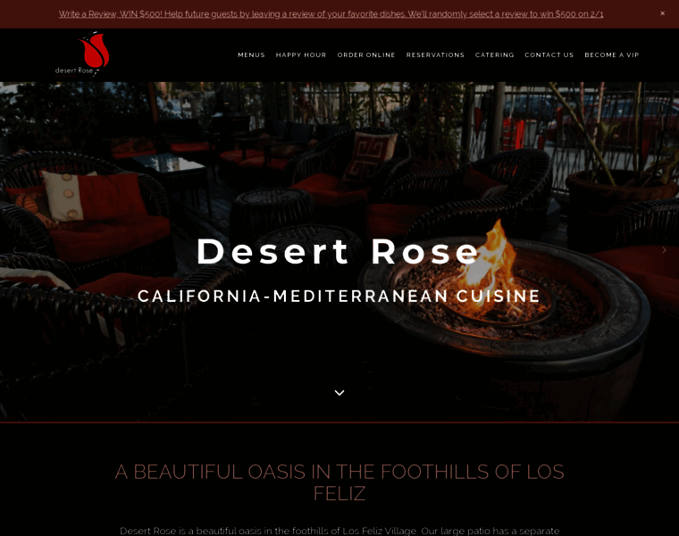 Desertroserestaurant.com thumbnail