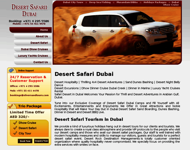 Desertsafariidubai.com thumbnail