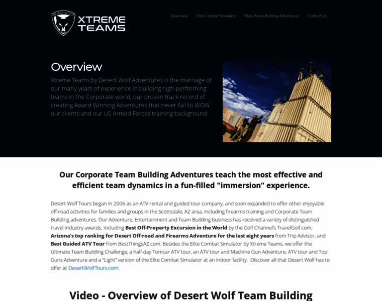 Desertwolfteambuilding.com thumbnail