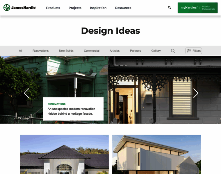 Design-ideas.jameshardie.com.au thumbnail