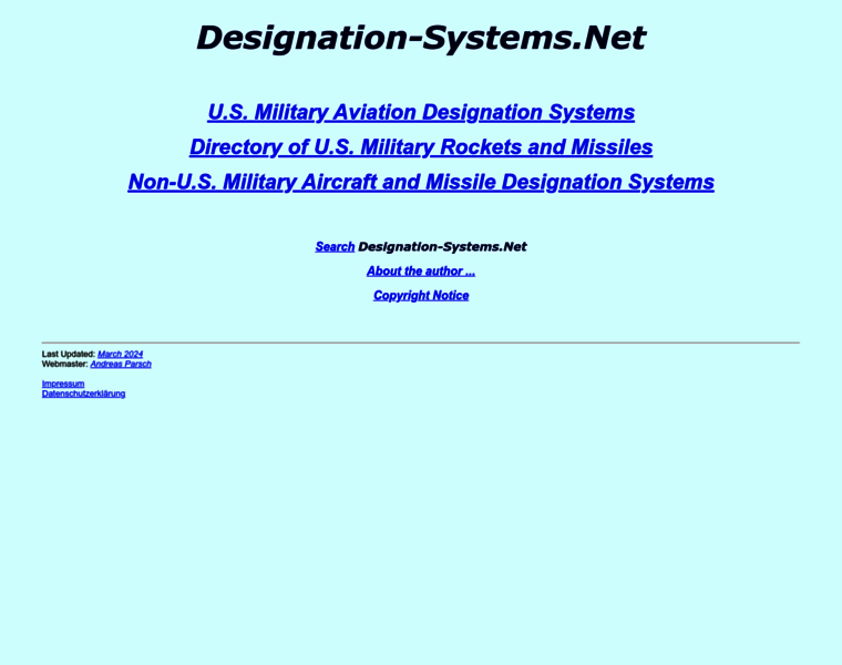 Designation-systems.info thumbnail