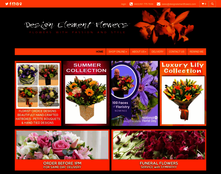 Designelementflowers.com thumbnail