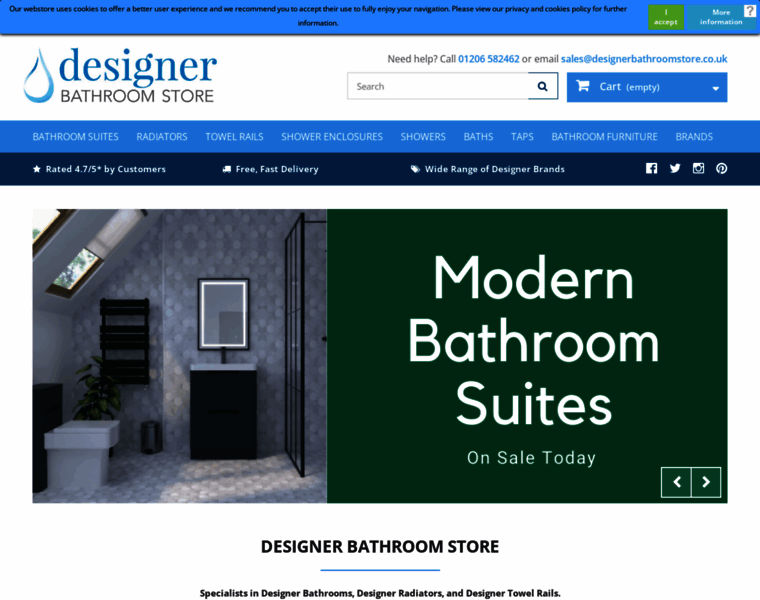 Designerbathroomstore.co.uk thumbnail