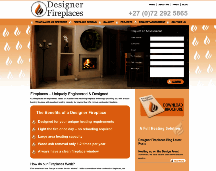 Designerfireplaces.co.za thumbnail