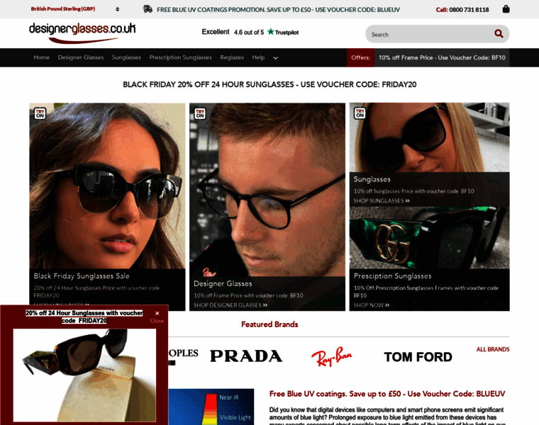 Designerglasses.co.uk thumbnail Designerglasses.co.uk thumbnail