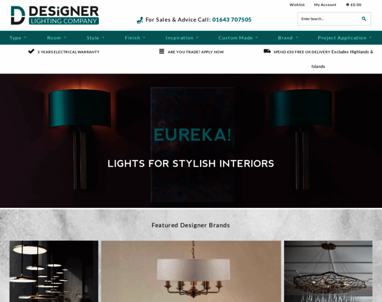 Designerlightingcompany.co.uk thumbnail