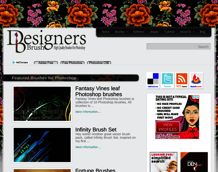 Designersbrush.com thumbnail
