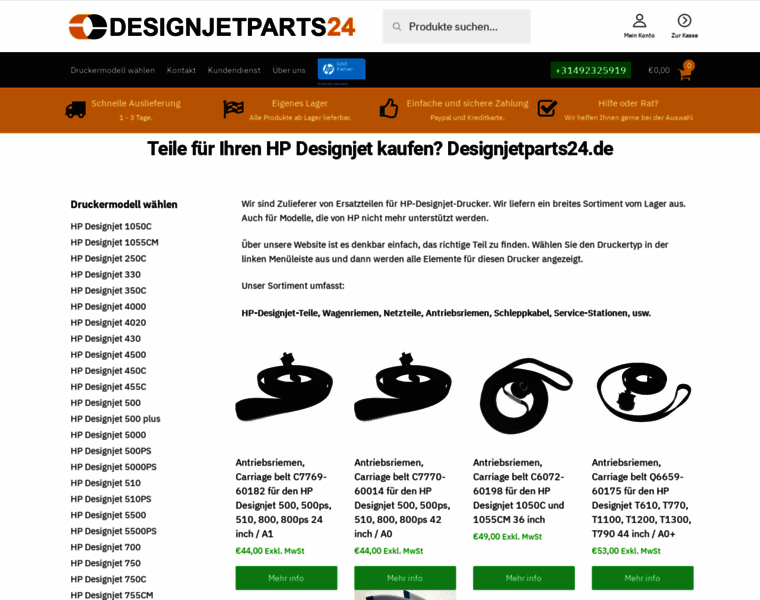 Designjetparts24.de thumbnail