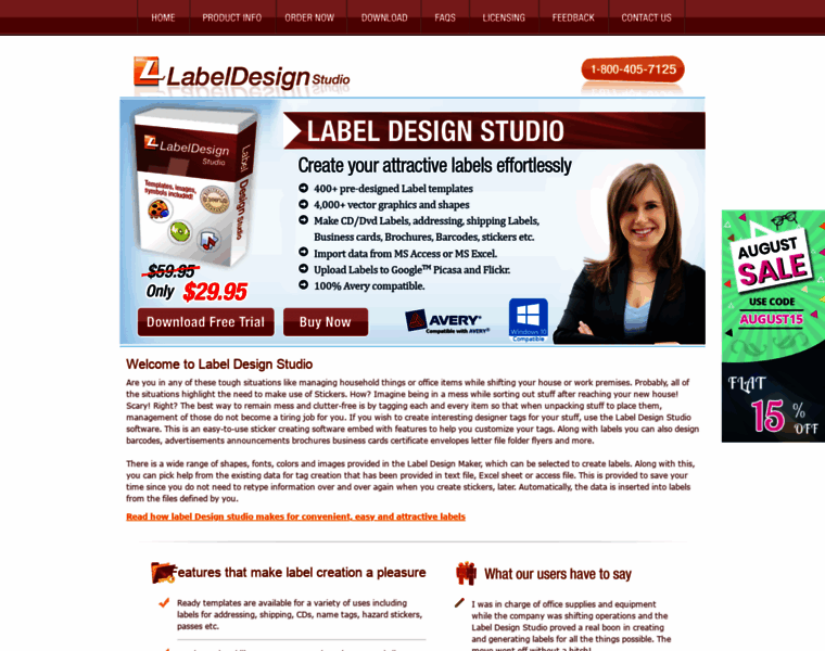 Designlabelstudio.com thumbnail