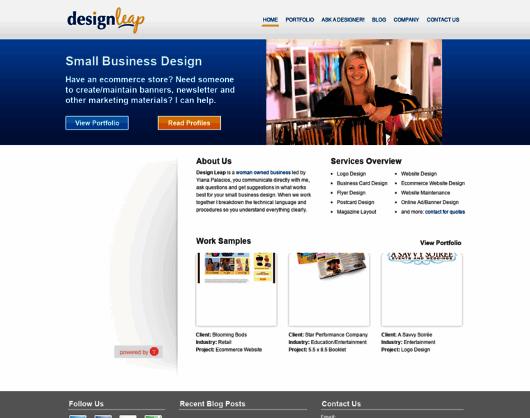 Designleap.net thumbnail