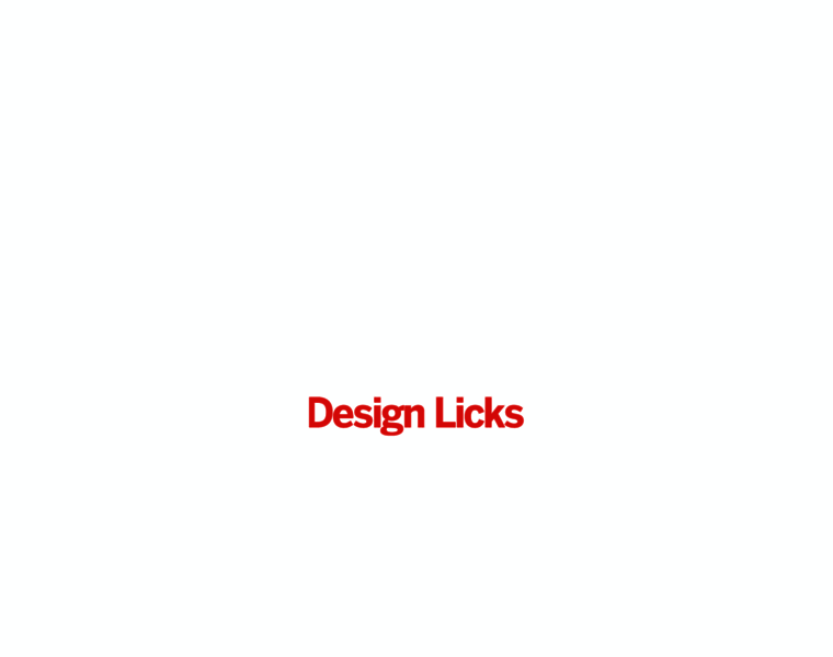 Designlicks.com thumbnail