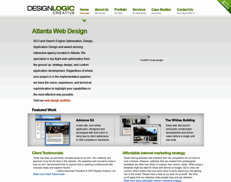 Designlogiccreative.com thumbnail
