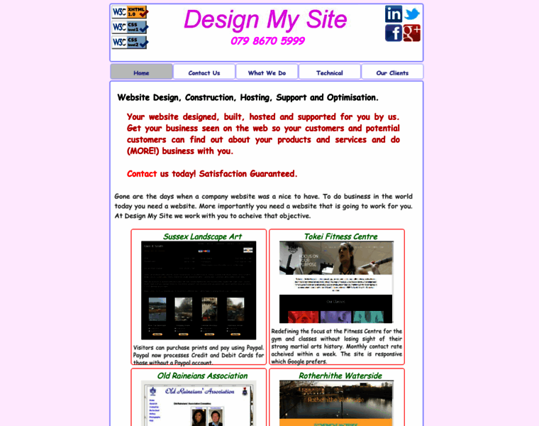 Designmysite.org.uk thumbnail